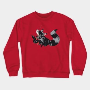 Double Masked Trick or Treater Crewneck Sweatshirt